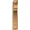 Ekena Millwork Merced Craftsman Rough Sawn Outlooker, Western Red Cedar, 6"W x 26"D x 32"H OUT06X26X32MRC04RWR - alternate 4